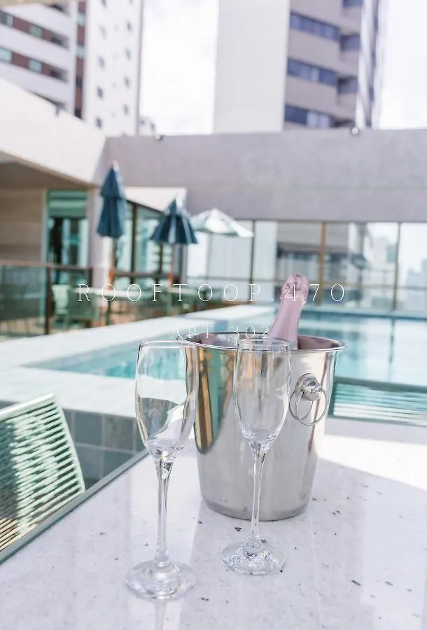 Flat Luxo Boa Viagem Rooftop 470 Recife Apartment